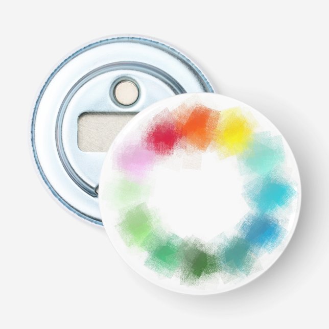 Décapsuleur Personnalisé Jaune Orange Bleu Vert Rose Rouge Vio (Devant)