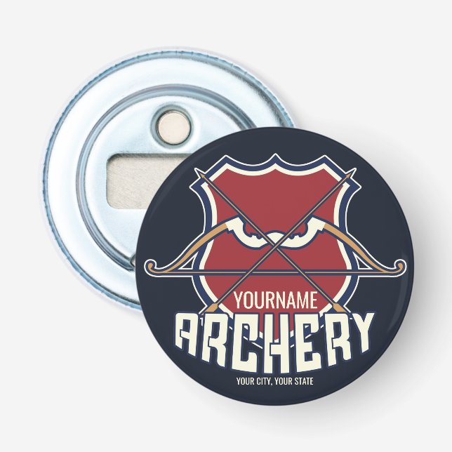 Décapsuleur Personnalized Archery Sports Recurve Bow Arrow (Devant)