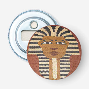 Décapsuleur Pharaon King Tut Brown noir Crochet naturel Imprim