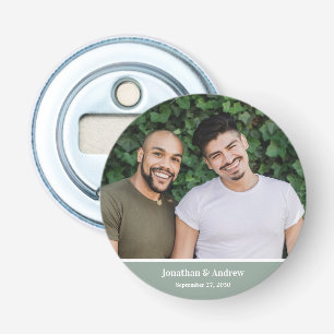 Décapsuleur Photo de mariage LGBTQ