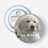 Photo et nom personnalisés Golden Retriever Dog
