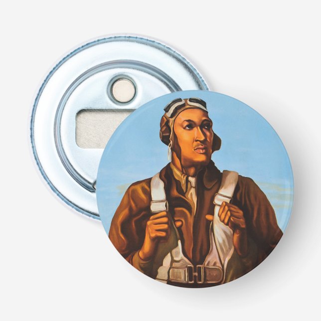 Décapsuleur Pilotes d'aviation afro-américains de 2ÈME GUERRE  (Devant)