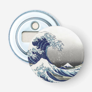 Décapsuleur PixDezines Vintage, grande vague, Hokusai 葛 飾 北 斎 