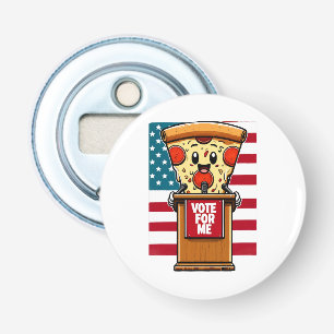 Décapsuleur pizza patriotique votez pour moi