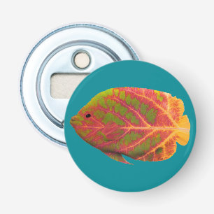 Décapsuleur Poisson tropique feuille d'Aspen 1