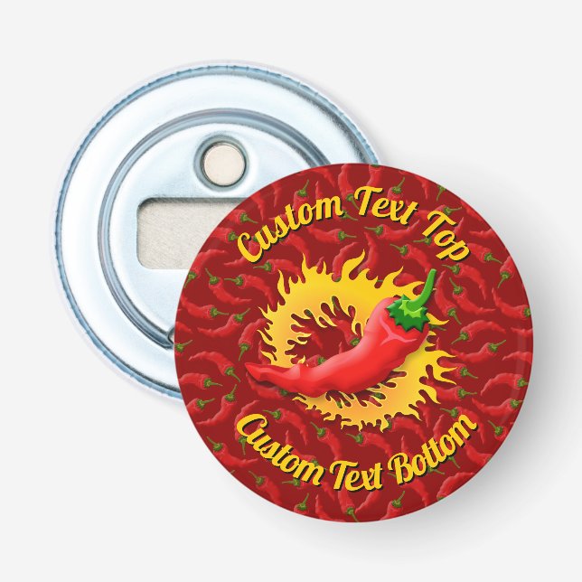 Décapsuleur Poivre avec ouverture de bouteille de flamme (Devant)