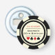 Poker Chip Casino Black Creme Blanc Anniversaire