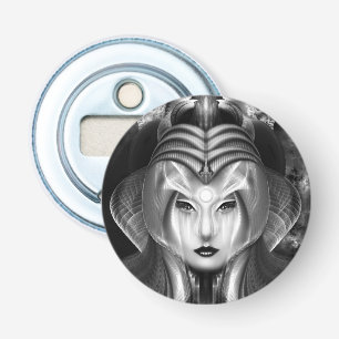 Décapsuleur Portrait Cyiria Midnight Bright Rnd Bottle Opener