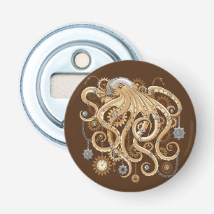 Décapsuleur Poulpe Steampunk Rétro Fantastique Mécanique