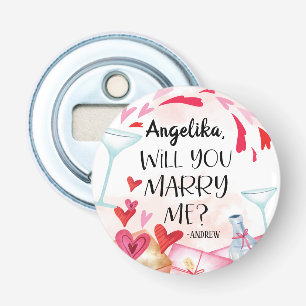 Décapsuleur Proposition de marriage You Marry Me ? Custom