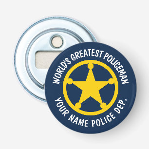 Décapsuleur Protéger et servir la police magnétique