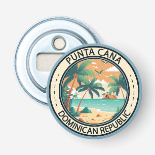 Décapsuleur Punta Cana République Dominicaine Badge de case
