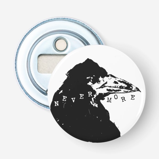 Décapsuleur Raven d'Edgar Allan Poe (Devant)