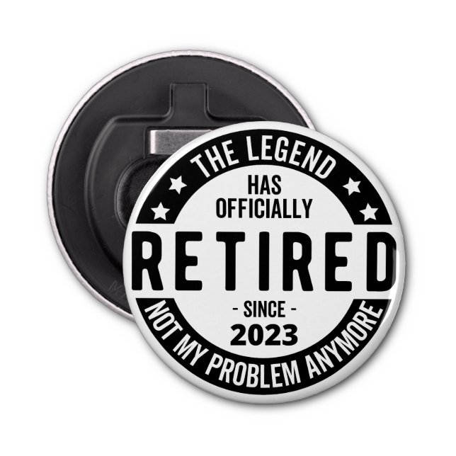 Décapsuleur régime de retraite (Devant)