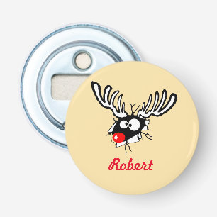 Décapsuleur Renard customisé fou rouge