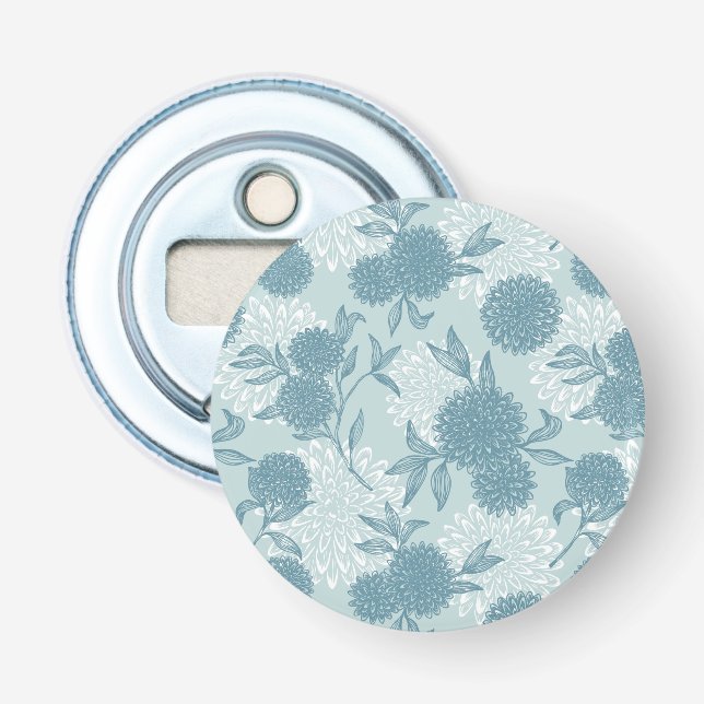 Décapsuleur Rétro motif floral 2 3 (Devant)