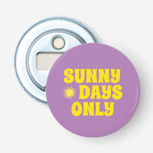 Décapsuleur Retro Sunny Days Seulement Citer Happy Summer Purp