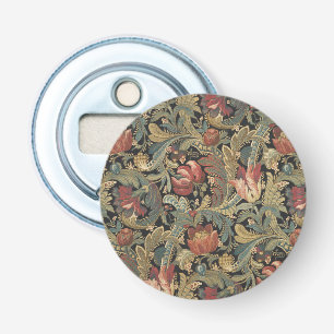 Décapsuleur Riche brocart de tapisserie florale antique victor