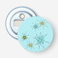 Robin's Oeuf Blue Starbursts Bottle Opener