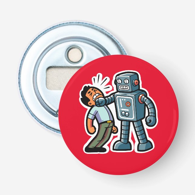 Décapsuleur Robot en colère (Devant)