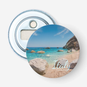 Décapsuleur Rochers sur la plage de Cala Mariolu en Sardaigne,