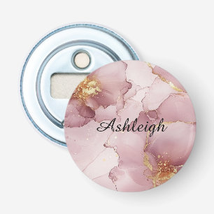 Décapsuleur Romantique Blush Rose or Floral
