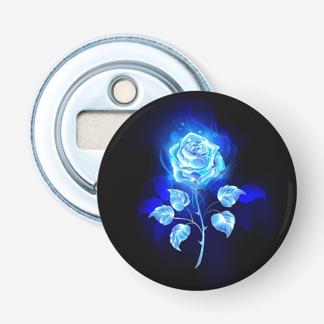 Décapsuleur Rose bleu brûlant (Devant)