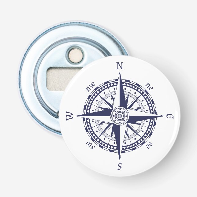 Décapsuleur Rose de boussole (Devant)