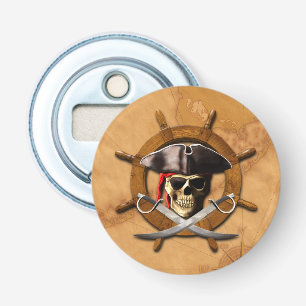 Décapsuleur Roue de pirate de jolly roger
