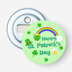 Décapsuleur Saint Patrick's Day Shamrock Pot of Gold Celtic Kn
