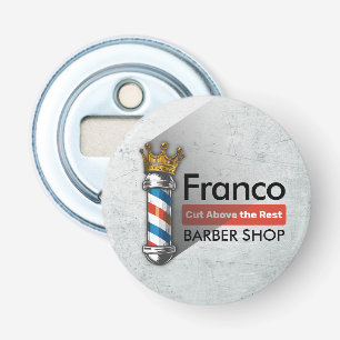 Décapsuleur Salon de coiffure Barber Hair Shop King Crown Barb