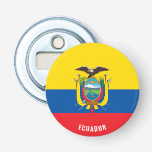 Décapsuleur Salut à l'Equateur ! Splendide patriotique