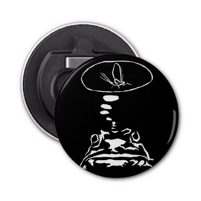 Décapsuleur Sci-Fi smart animaux "Hungry Frog Dreams" (Devant)