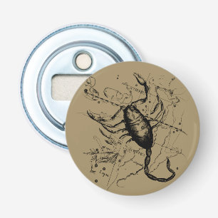 Décapsuleur Scorpio Constellation Hevelius 1690 Décor