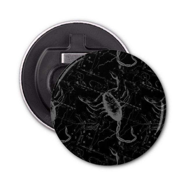 Décapsuleur Scorpio Constellation Hevelius 1690 sur Black (Devant)