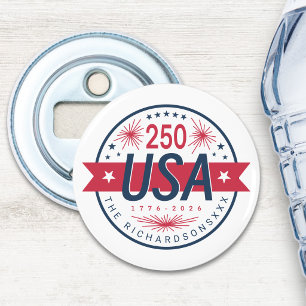 Décapsuleur Semiquincentenaire des États-Unis 250e anniversair