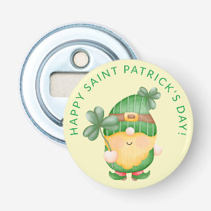 Décapsuleur Shamrock Gnome Bonne Saint Patrick