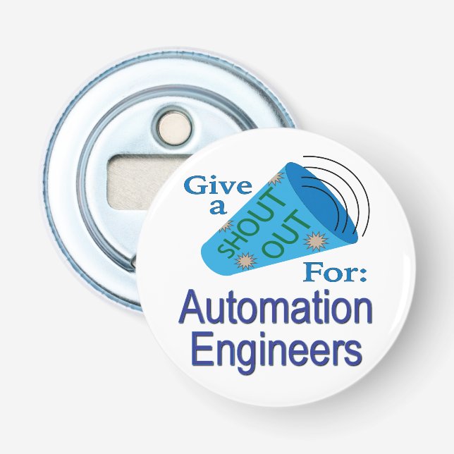 Décapsuleur Shout Out for Automation Engineers (Devant)