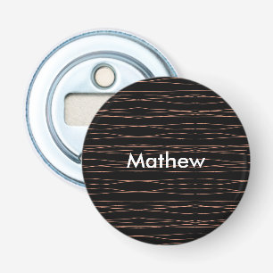 Décapsuleur Simple monogramme ajouter votre nom lettre man min