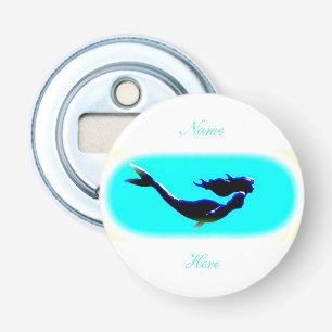 Décapsuleur sirène noire de natation