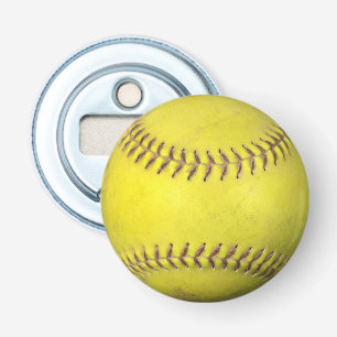 Décapsuleur Softball jaune