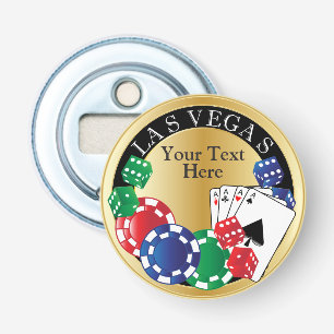 Décapsuleur Soirée Gold Poker   Texte do-it-yourself