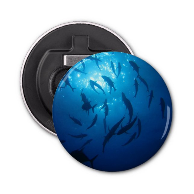 Décapsuleur Soleil et fond sous la mer (Devant)