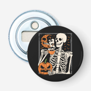 Décapsuleur Squelette Boire Café Lover Halloween Crâne BT