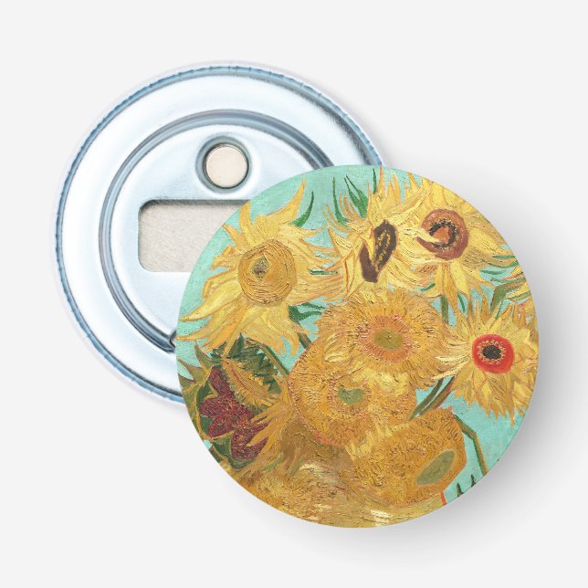 Décapsuleur Sunflowers Vincent van Gogh (Devant)