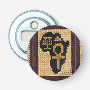 Décapsuleur Symbole Ankh & Excellence Afrique Carte Crochet Im