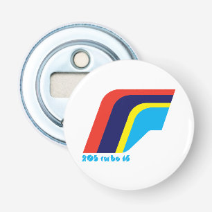 Décapsuleur Symbole de voiture du rallye Turbo Peugeot 205