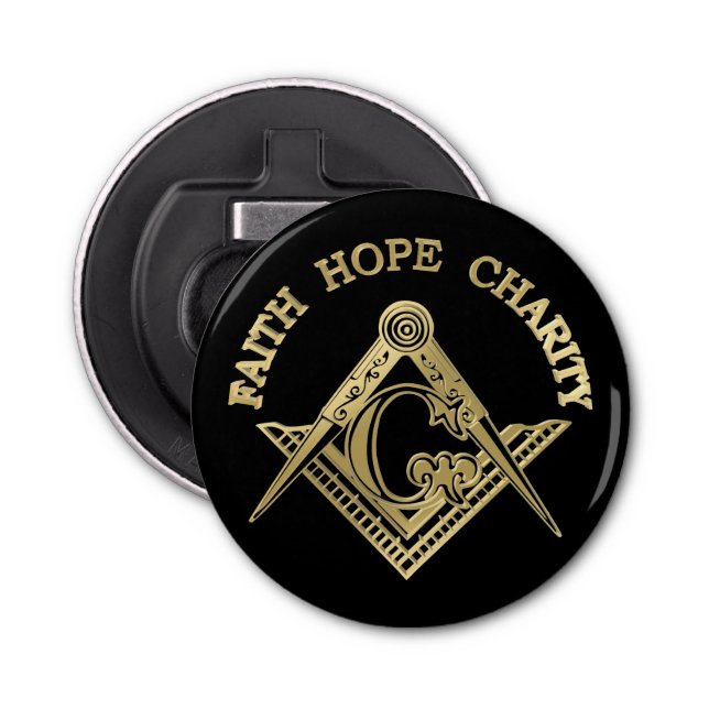 Décapsuleur Symbole maçonnique (Devant)