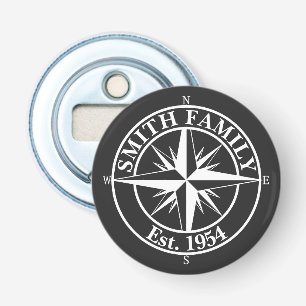 Décapsuleur Symbole personnalisable du monogramme étoile de la