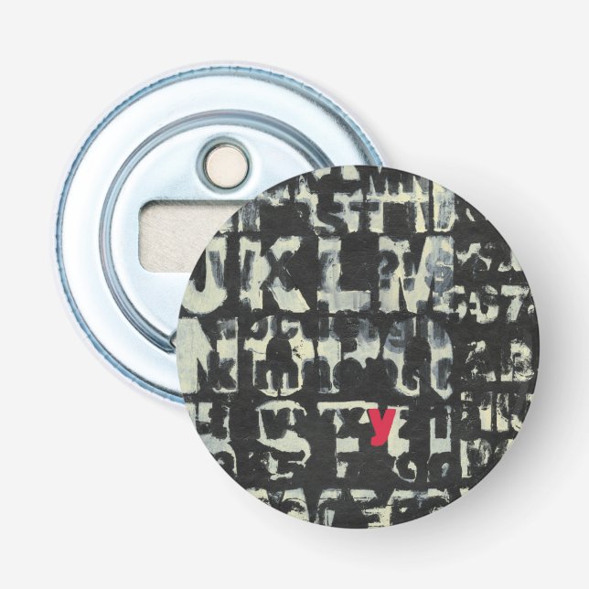 Décapsuleur Tableau alphabétique de Norman Wyatt (Devant)